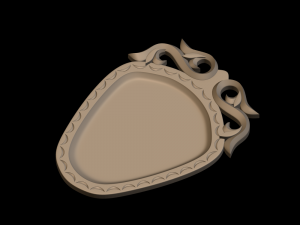 relief 3D-Druckmodell
