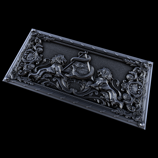 relief 3Dプリントモデル .c4d .max .obj .3ds .fbx .stl .blend