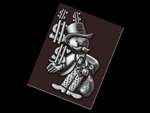 relief 3D 打印模型