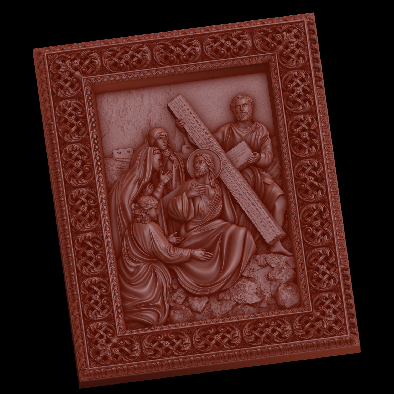 relief 3D Print Model .c4d .max .obj .3ds .fbx .stl .blend 