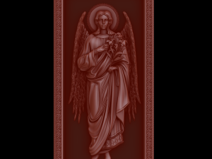 relief 3D-printmodel