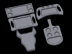 안도 3D 프린트 모델