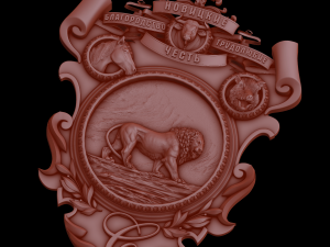 relief 3D-printmodel