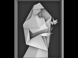 relief 3Dプリントモデル