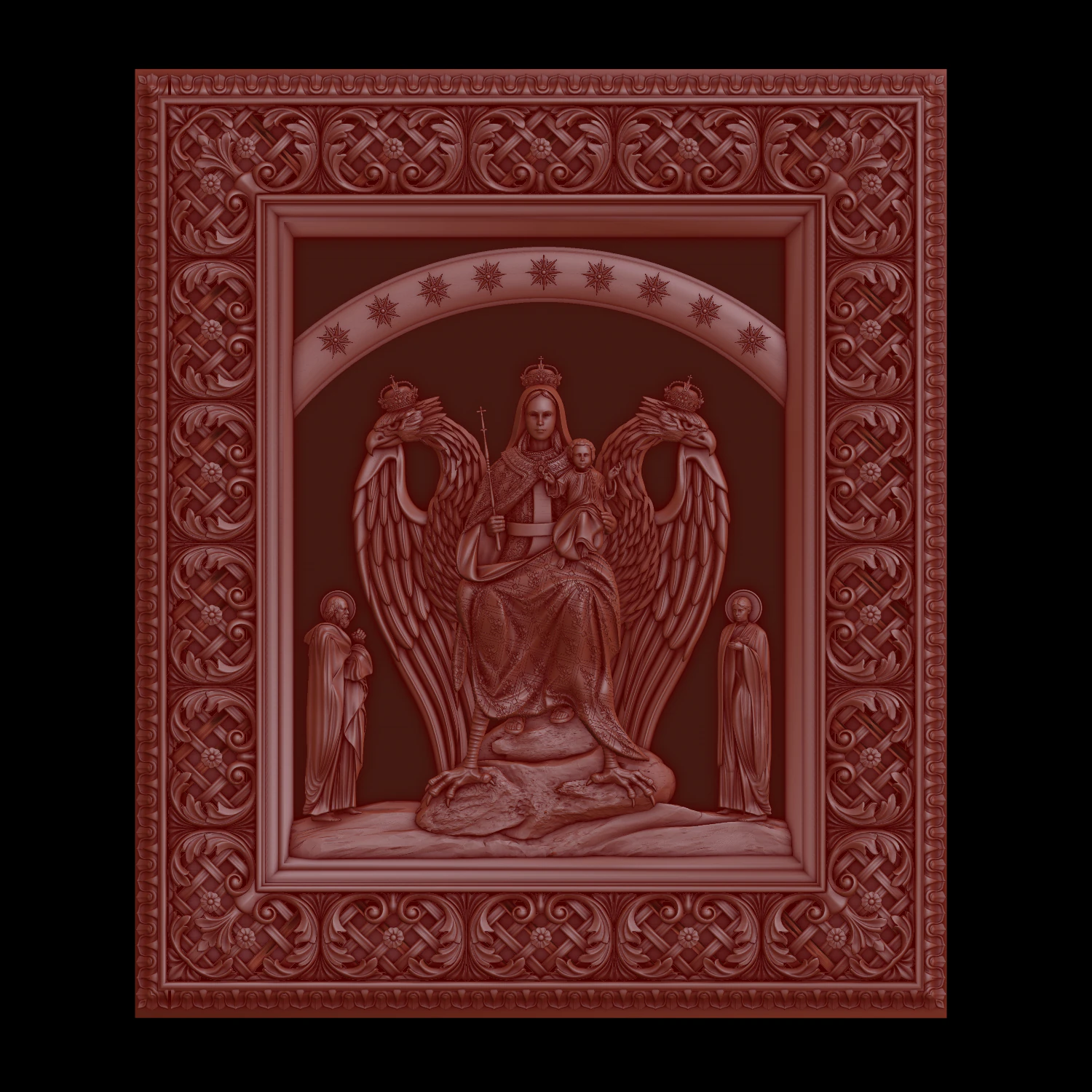 the autocratic icon of yako orly wings 3D Print Model .c4d .max .obj .3ds .fbx .stl .blend 