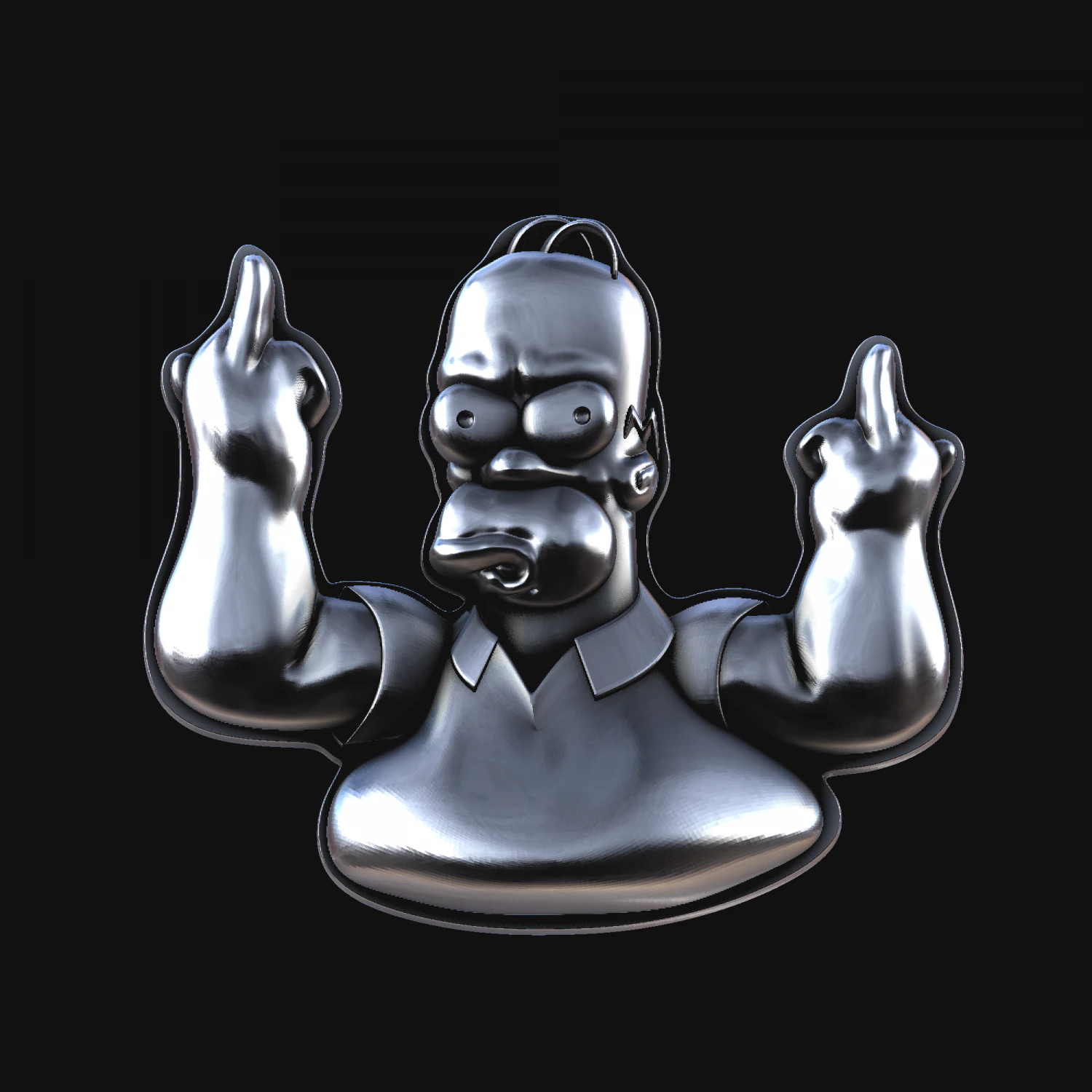 relief 3D Print Model .c4d .max .obj .3ds .fbx .stl .blend 