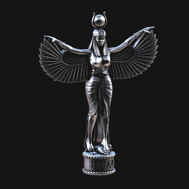 relief isida 3D Принт Модель .c4d .max .obj .3ds .fbx .stl .blend 