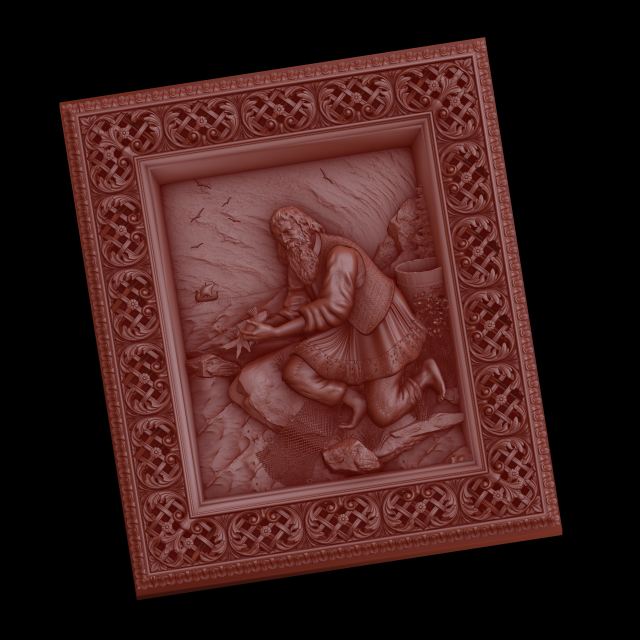 relief 3D Print Model .c4d .max .obj .3ds .fbx .stl .blend