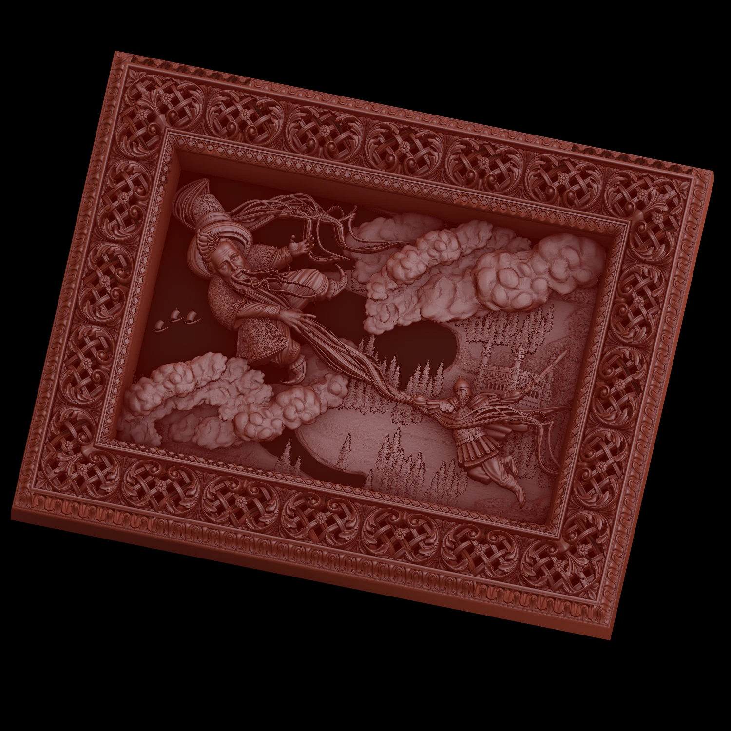 relief 3D Print Model .c4d .max .obj .3ds .fbx .stl .blend 