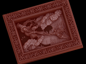 relief 3D Принт Модель