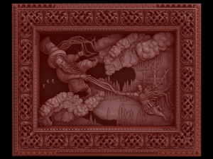 relief 3D Принт Модель