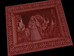 relief 3D Print Model