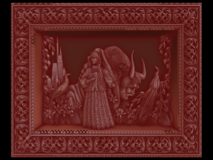 relief Modello di stampa 3D