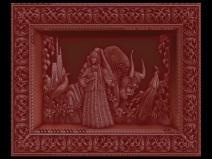 relief 3D Print Model