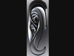 宽慰 3D 打印模型