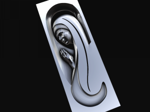 relief 3D-Druckmodell