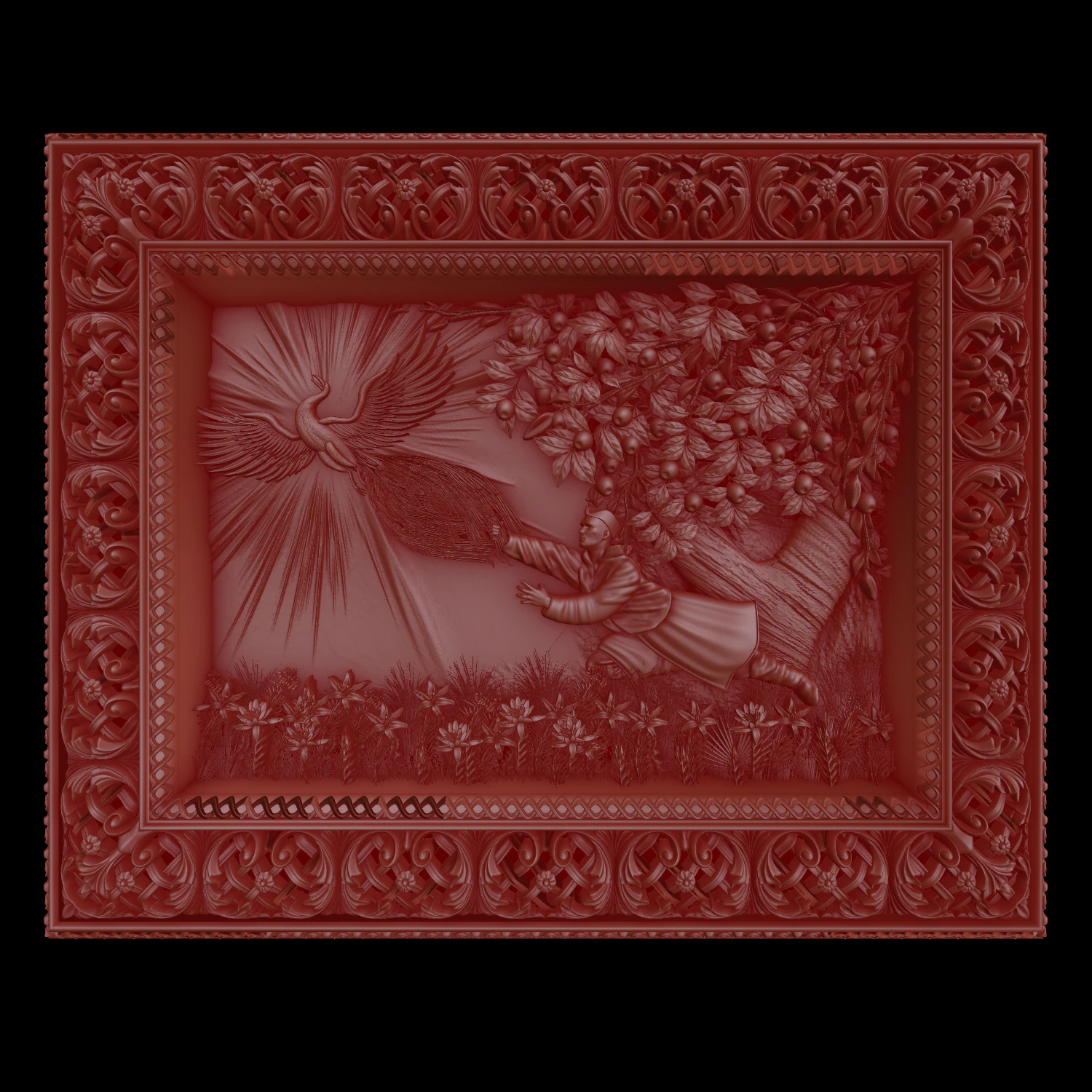 relief 3D Print Model .c4d .max .obj .3ds .fbx .stl .blend 