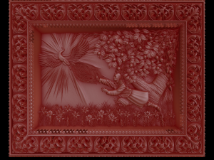 relief Modelo de Impressão 3D