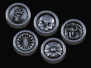 relief 3D 打印模型