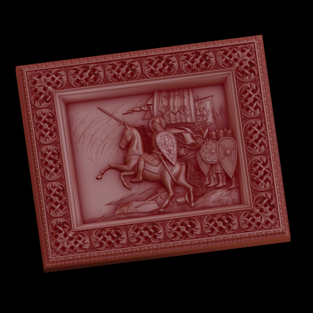 relief 3D printmodel .c4d .max .obj .3ds .fbx .stl .blend