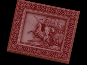 relief 3D printmodel