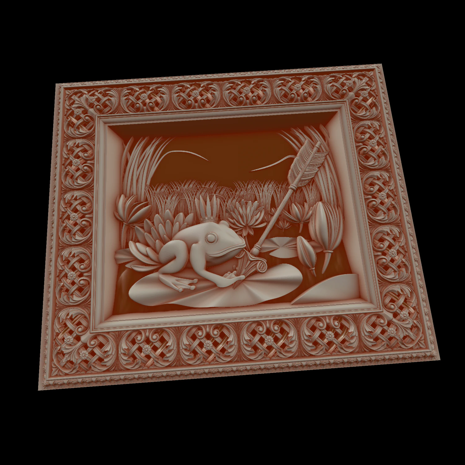 relief 3D Print Model .c4d .max .obj .3ds .fbx .stl .blend 