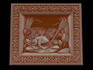 relief 3D Принт Модель