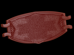 relief 3D-printmodel