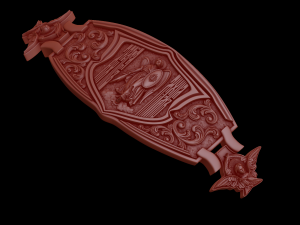relief 3D-printmodel