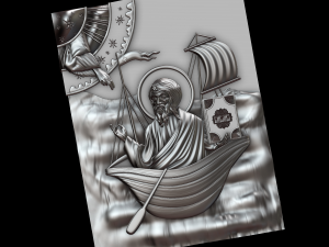 relief 3D-printmodel