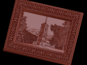relief 3D 프린트 모델