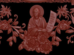 the image of the sign of the most holy theotokos kursk root 3D Print Model