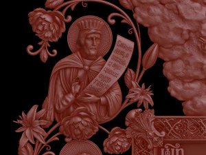 the image of the sign of the most holy theotokos kursk root 3D Print Model
