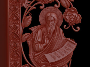 the image of the sign of the most holy theotokos kursk root 3D 프린트 모델