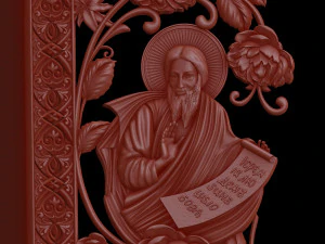 the image of the sign of the most holy theotokos kursk root 3D Print Model