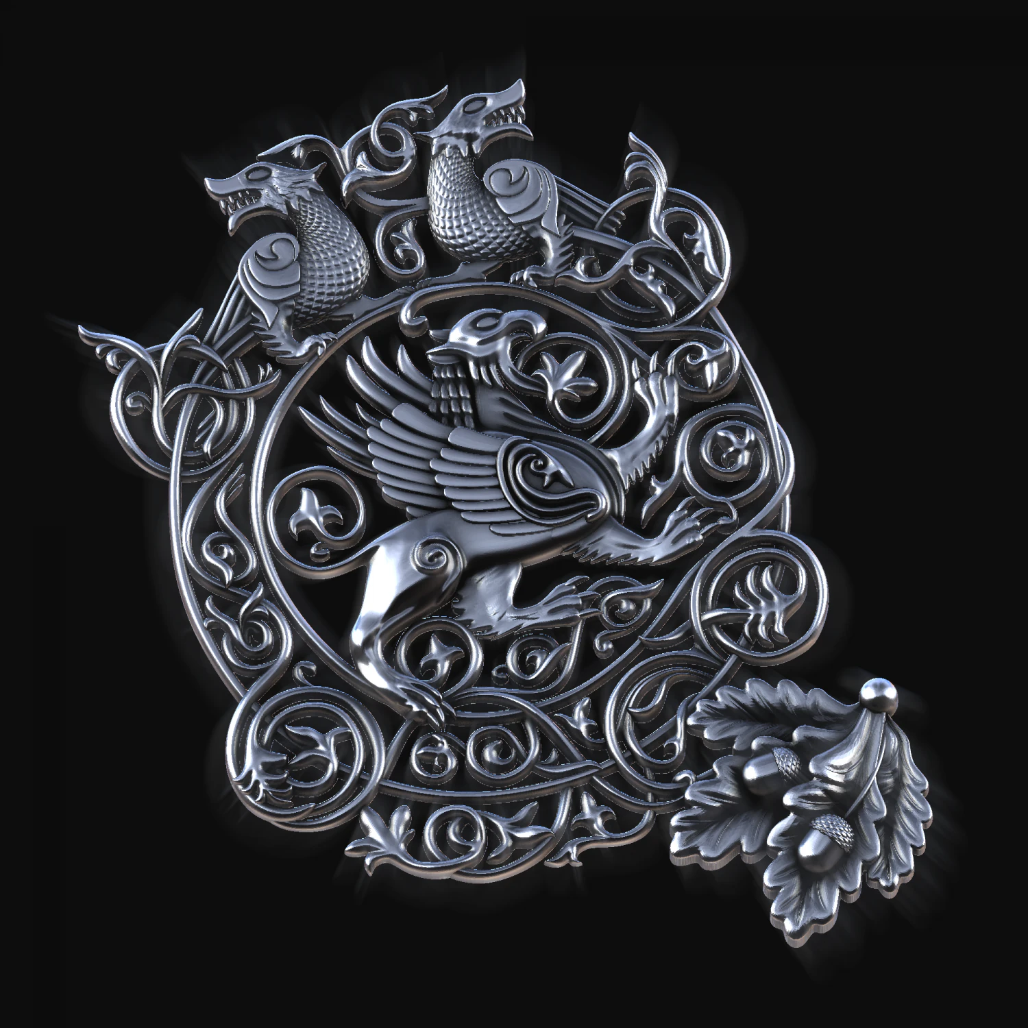 relief 3D Print Model .c4d .max .obj .3ds .fbx .stl .blend 