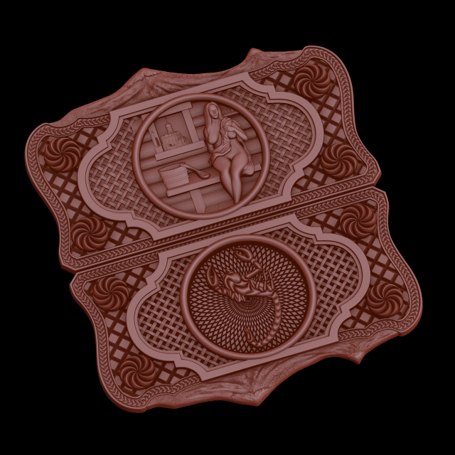relief 3Dプリントモデル .c4d .max .obj .3ds .fbx .stl .blend 