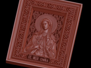 relief 3D-printmodel