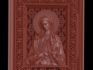 relief 3D-printmodel