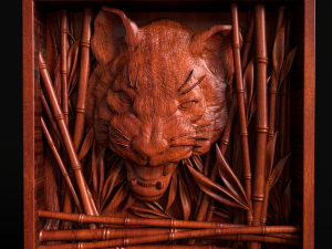 relief Modelo de Impressão 3D