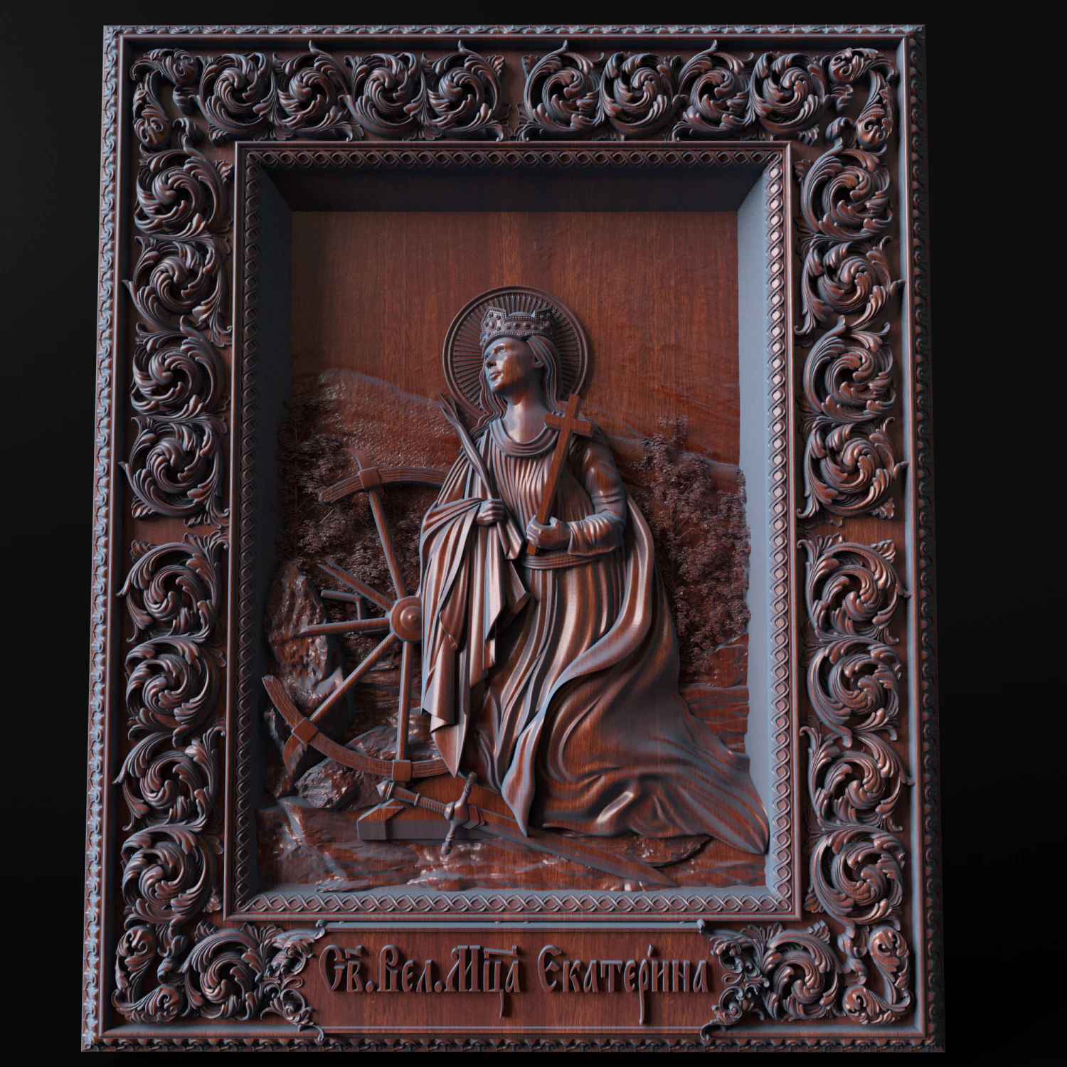 relief 3D Print Model .c4d .max .obj .3ds .fbx .stl .blend 