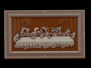 relief 3D प्रिंट मॉडल