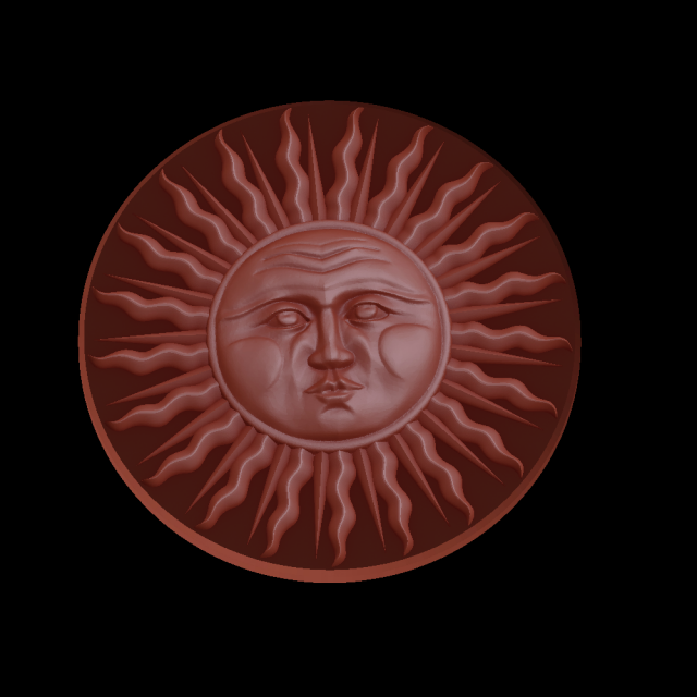 relief Modello di stampa 3D .c4d .max .obj .3ds .fbx .stl .blend