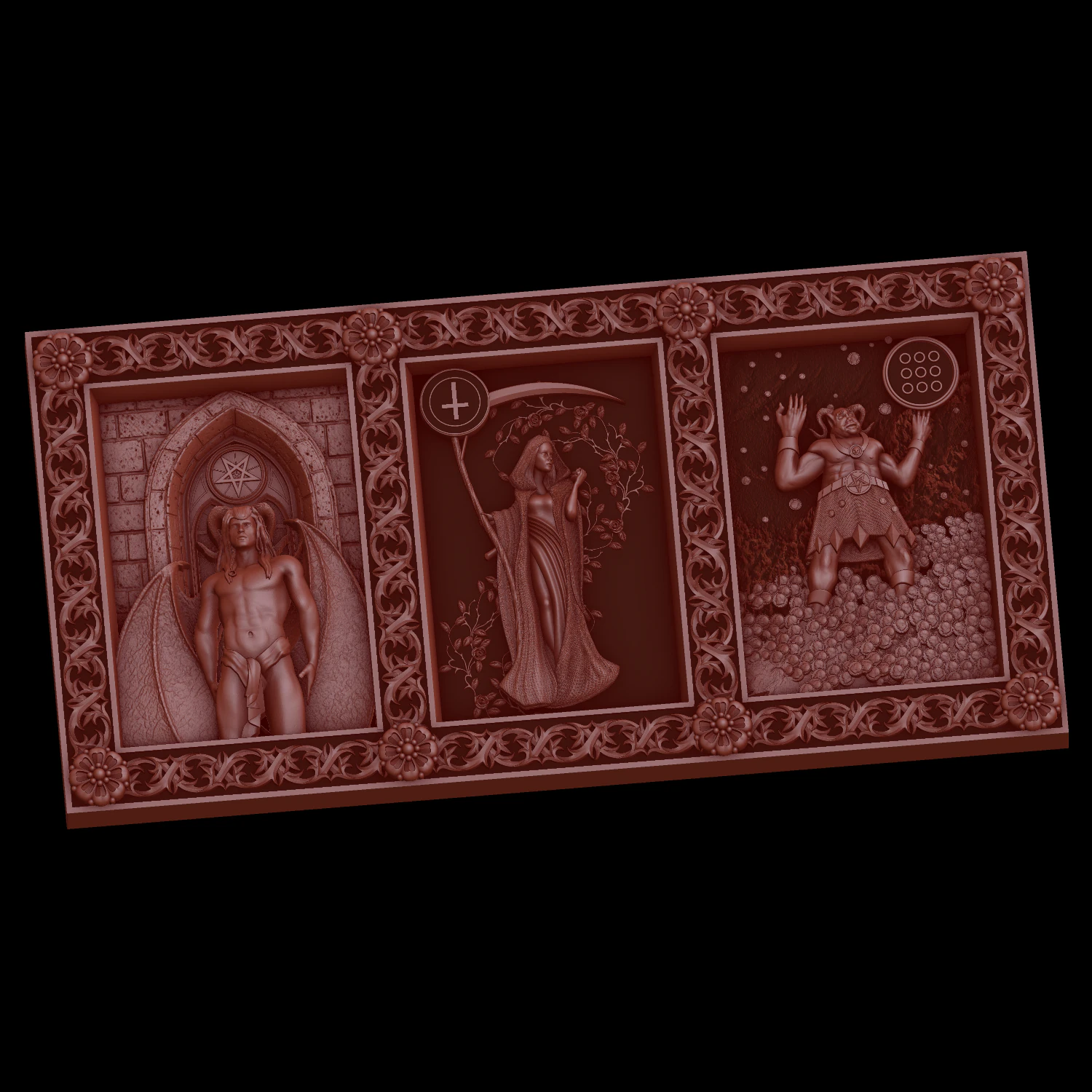 relief 3D Print Model .c4d .max .obj .3ds .fbx .stl .blend