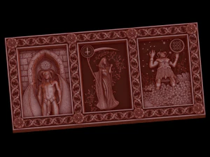 al&iacute;vio Modelo de Impressão 3D