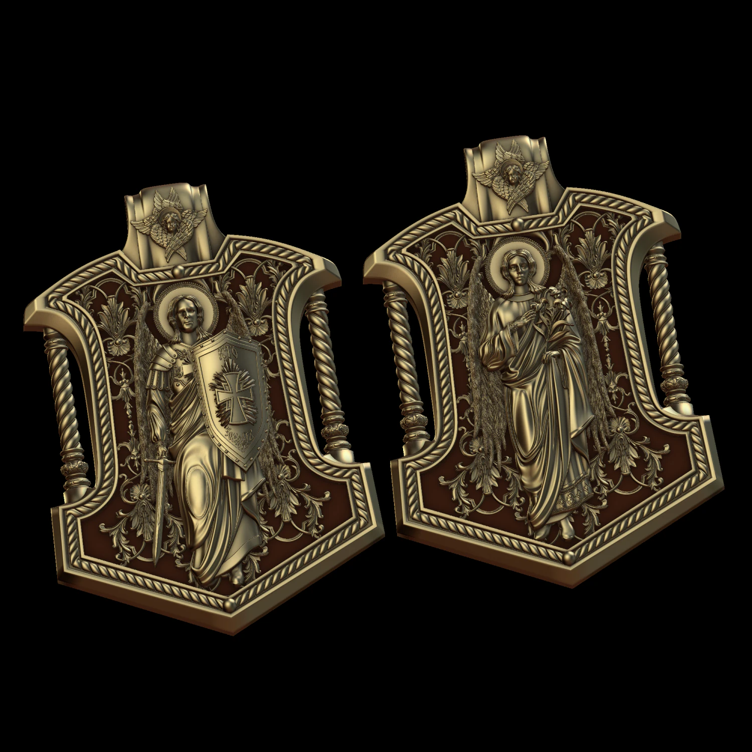 relief 3D Print Model .c4d .max .obj .3ds .fbx .stl .blend