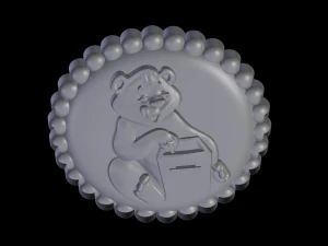 진저브레드 모양 3D 프린트 모델