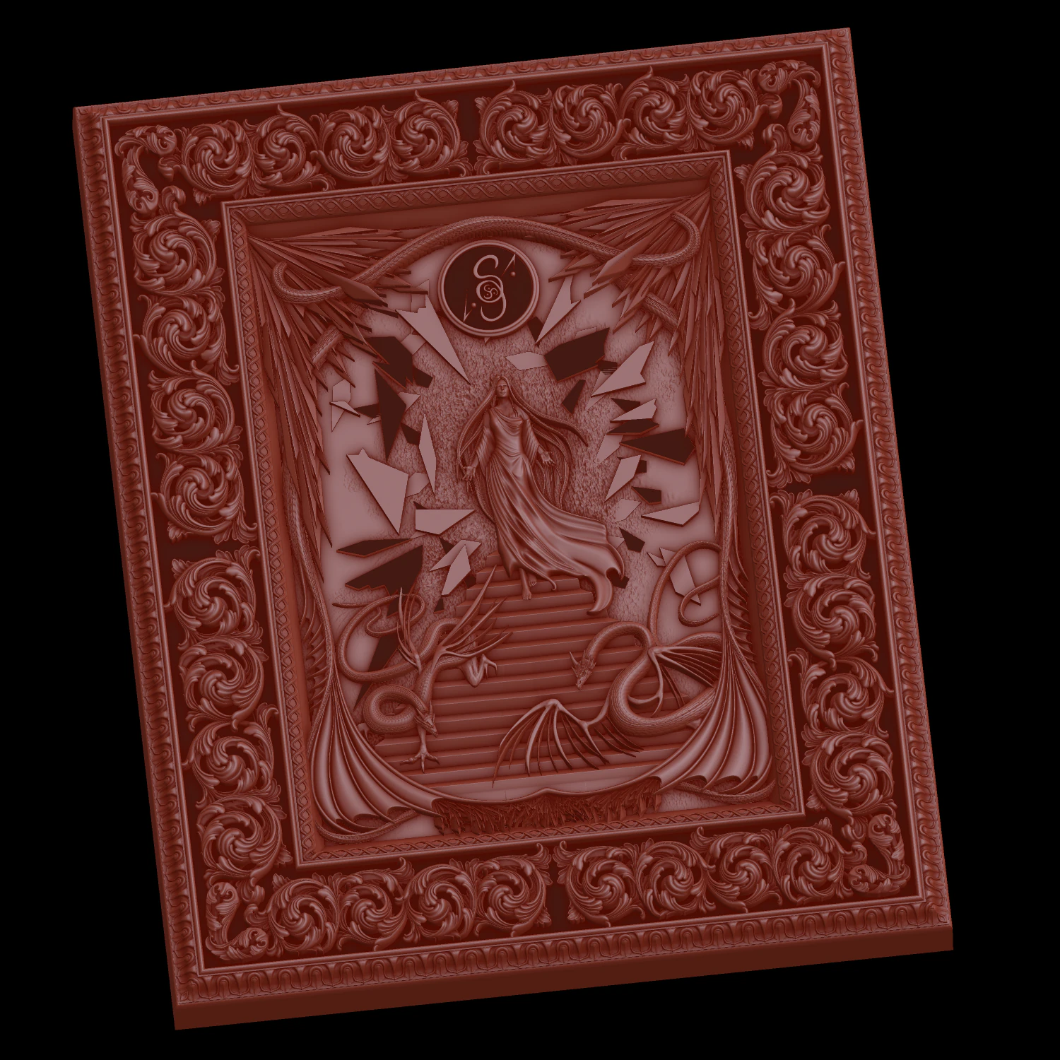 relief 3D Print Model .c4d .max .obj .3ds .fbx .stl .blend 
