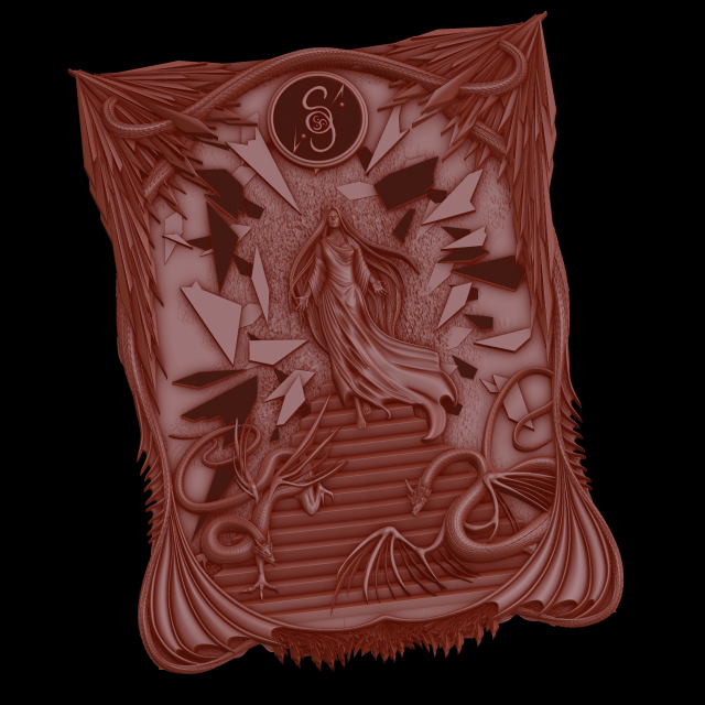 relief 3D 打印模型 .c4d .max .obj .3ds .fbx .stl .blend 