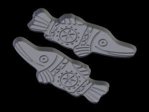 gingerbread shape 3D Принт Модель